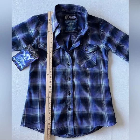 Dixxon Women's The Offspring Supercharged Flannel Small NWT - Picture 10 of 12